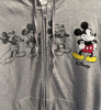 Picture of Disney Mickey and Friends Boys Zip Up Hoodie Medium