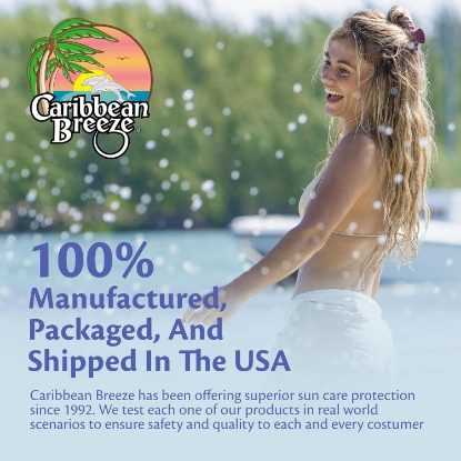 Picture of Caribbean Breeze Aloe Moisturizing Lotion Fruity Cucumber Aloe Vera Lotion for Skin  8.5 Oz