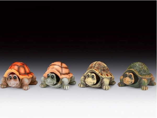 Picture of Nautical Colorful Shell Sea Turtles Tortoises Bobblehead 4 Piece Set
