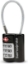 Picture of Samsonite 3 Dial Travel Sentry Cable Combo Lock Luggage Strap Black