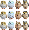 Picture of Miniature Owl Figurines Resin Miniature Owl Fairy Garden Decor 12 Pcs