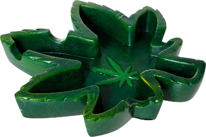 Picture of High from Florida Resin Leaf 5 inch Ashtray