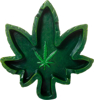 Picture of High from Florida Resin Leaf 5 inch Ashtray