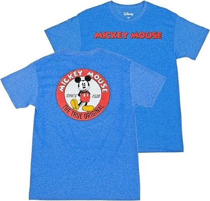 Picture of Disney Mickey Mouse Since 1928 The True Original Front & Back Print T-Shirt Large