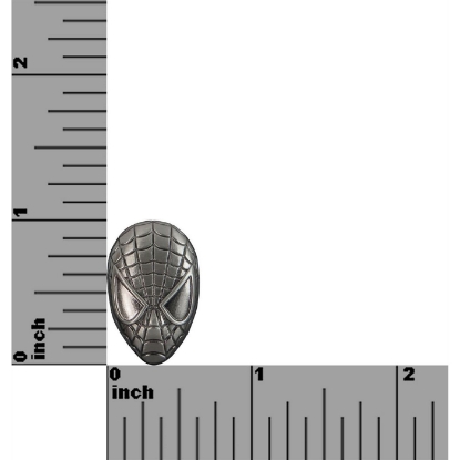 Picture of Marvel Spider-Man Head Pewter Lapel Pin Silver