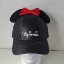Picture of Disney Minnie Mouse Youth Minnie Glitter Ear Hat Black Red