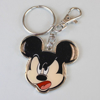Picture of Disney Mickey Mouse Two Sided Colored Pewter Key Ring Black