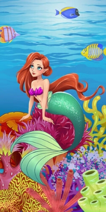 Picture of Island Gear Mermaid Beach Towel 30"x60"