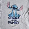 Picture of Disney Stitch Ohana Means Family T-Shirt Medium
