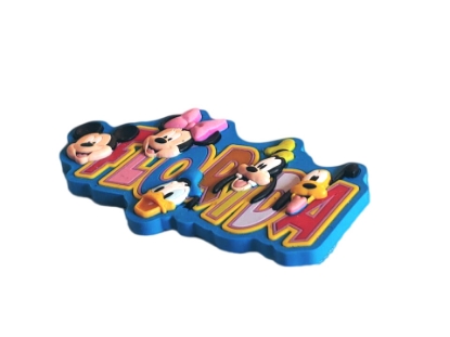 Picture of Disney Mickey and Gang Florida Rubber Magnet