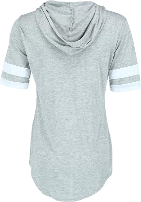 Picture of Disney Mickey Mouse Women's Hooded Football Shirt Small