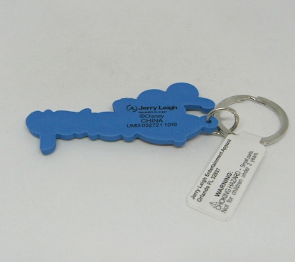 Picture of Disney Mickey Mouse Logo Lasercut Keyring Multicolor