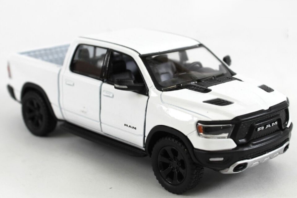 Picture of Kinsmart 2019 Dodge Ram 1500 Police Pickup Truck Diecast Car Model car 1/46 O Scale Diecast Truck