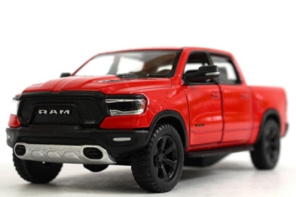 Picture of Kinsmart 2019 Dodge Ram 1500 Police Pickup Truck Diecast Model car 1/46 O Scale Diecast Truck