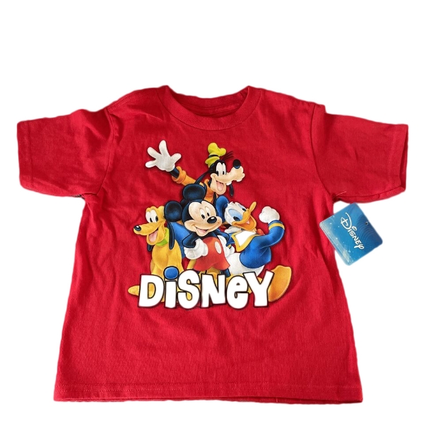 Picture of Disney  Mickey and Friends Toddler Boys T-Shirt 2T Red
