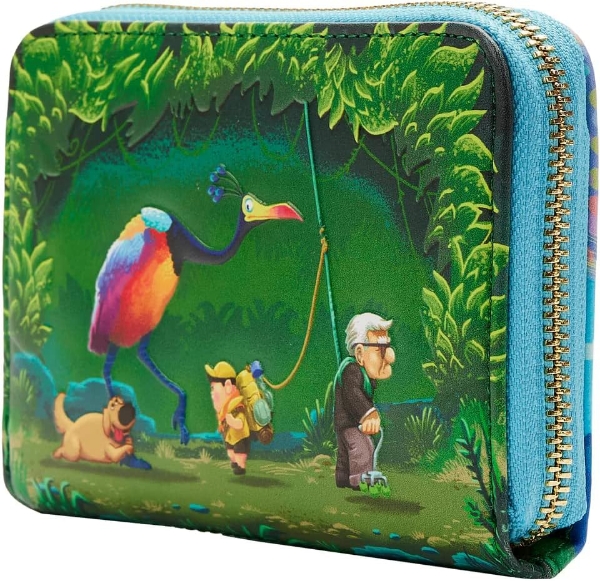 Picture of Pixar Up Moment Jungle Stroll Zip Around Wallet