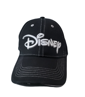 Picture of Disney Adult Original Disney Script Baseball Hat Black