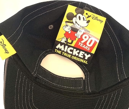 Picture of Disney Adult Original Disney Script Baseball Hat Black