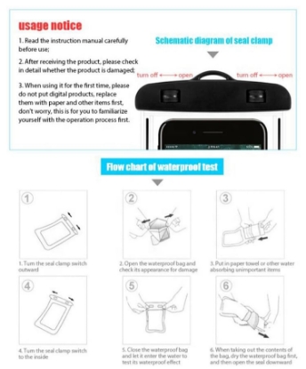 Picture of Universal Waterproof Mobile Phone Cover Pouch