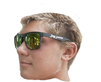 Picture of Surf Station Men's Sport Sunglasses Gloss Black