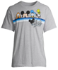 Picture of Disney Mickey Mouse Vacation Pals Adult T-Shirt Gray Size: Large