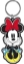 Picture of Disney Minnie Mouse Face in Palms Keychain
