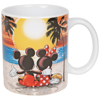 Picture of Disney Mickey and Minnie Mouse Beach Sunset 11oz Mug Multi-Color
