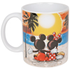 Picture of Disney Mickey and Minnie Mouse Beach Sunset 11oz Mug Multi-Color