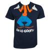Picture of Disney Goofy Headless Mens Navy Vintage Look Large T-Shirt
