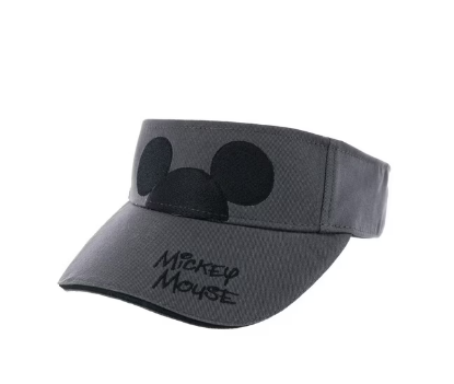Picture of Disney Adult Hidden Mickey Visor Gray Visor