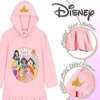 Picture of Disney Girls Glitter Dress Fleece Hoodie Pink