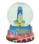 Picture of Souvenirs Poly Globe South Beach Polyresin 3D images of Famous Landmarks