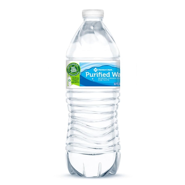 Picture of Member's Mark Purified Mineral Water 16.9 oz Bottle
