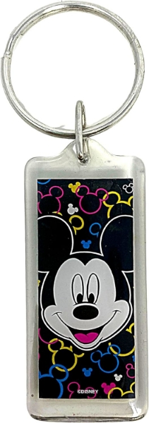 Picture of Disney Mickey Mouse Toss Heads Lucite Keychain