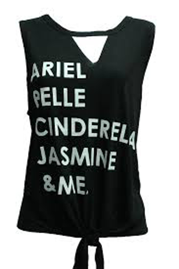 Picture of Disney Princess Ariel Belle Cinderella and Me Tank Top Large