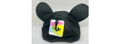 Picture of Disney Mickey Mouse Ears Adult Baseball Cap Black