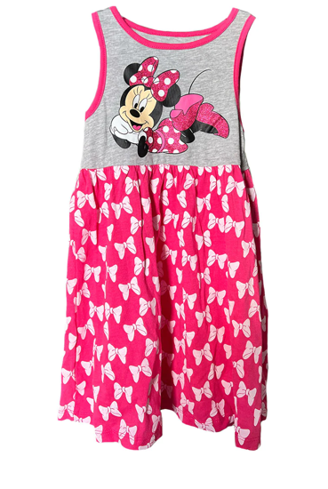Picture of Disney Minnie Mouse Dress Bows All Over Outfit Toddler Girls 4T
