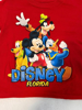 Picture of Disney 2023 Adult Mickey Mouse and Friends Florida Unisex Tee Red Medium