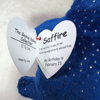 Picture of Ty Beanie Boos Saffire Blue Speckled Dragon Small 6 Inch