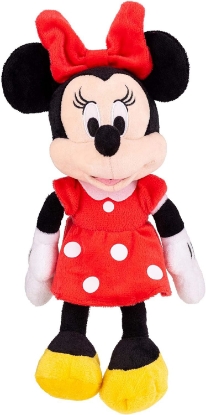 Picture of Disney Plush Classic Minnie Mouse Red Polka Dot Dress 15" Toy Doll