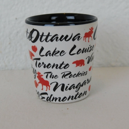 Picture of Postcard Factory Canada Shot Glass
