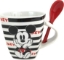 Picture of Disney Mickey Mouse Striped Mug With Spoon 325 mL