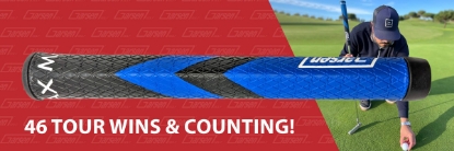 Picture of Garsen G Pro Max Jumbo Putter Golf Grip Tacky Blue Black