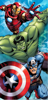 Picture of Avengers Classic Charging Assembly Beach Towel