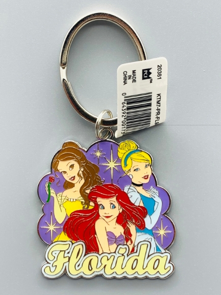 Picture of Disney Princess Florida Sourvenir Keychain