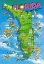 Picture of Postcard Florida Map