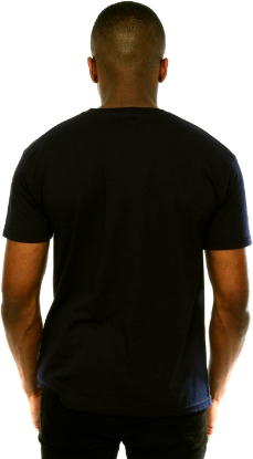 Picture of Marvel Captain America Mens Distressed Shield  Florida Namedrop T-Shirt Black