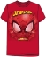 Picture of Marvel Spiderman Web Face Adult T-Shirt Red Florida Namedrop