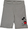 Picture of Disney Mickey Mouse Golly Expression Pose Womens Biker Shorts Gray