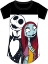 Picture of Nightmare Before Christmas Jack and Sally Junior Dorm Shirt